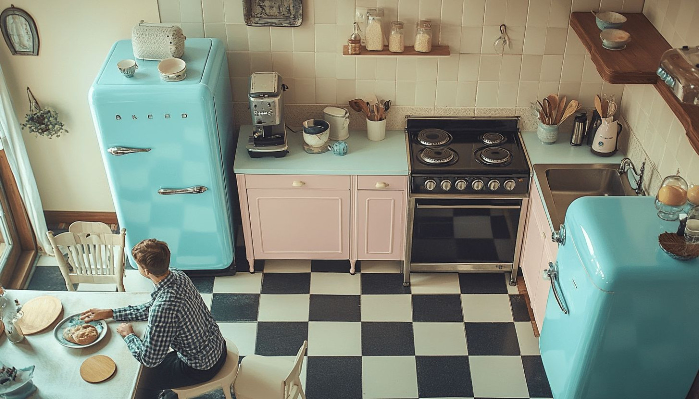 Comment créer une ambiance rétro dans votre cuisine ?